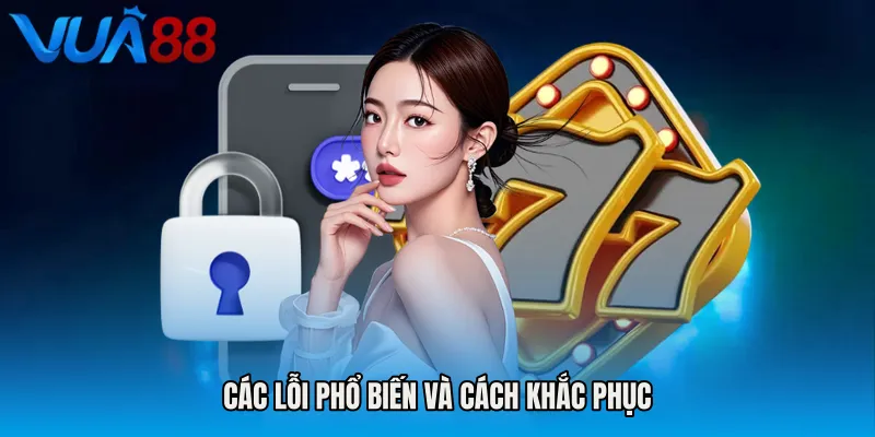 Các lỗi phổ biến và cách khắc phục